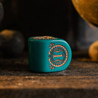 Steampunk klokwerk dobbelstenen set in turquoise en koper - Fans Geek Storeproduct_typeCardshouse