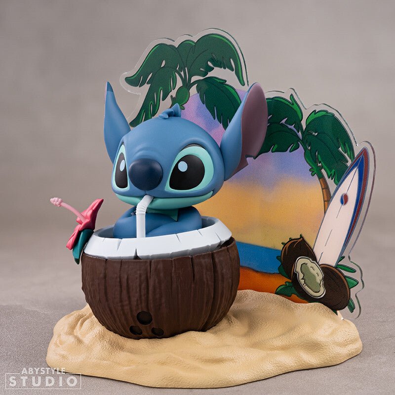 Stitch Coconut Figuur 10cm | ABYstyle Disney PVC Verzamelobject - Fans Geek Storeproduct_typeABYstyle