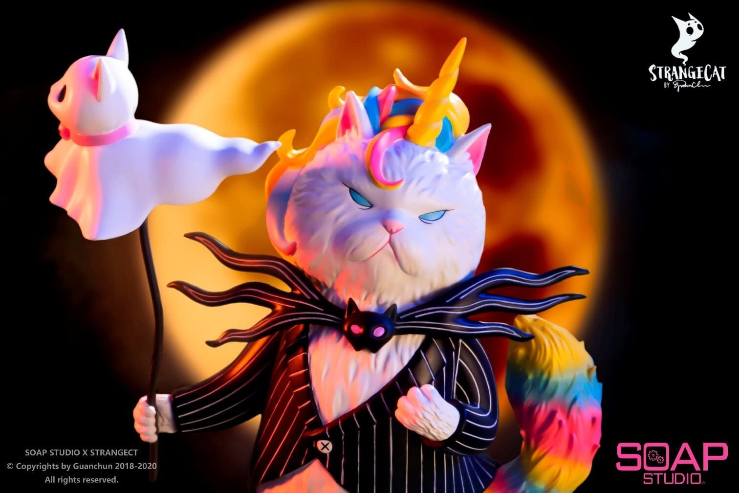 Strange Cat Family: Nightmare City Unicat Diorama - Fans Geek Store