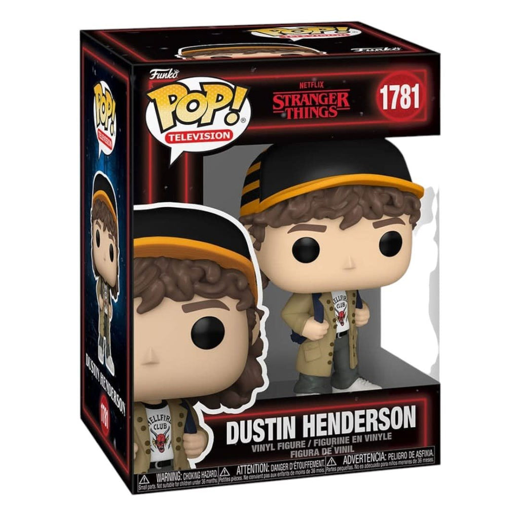 Stranger Things POP! Television Vinyl Figures Dustin Henderson - Fans Geek Store