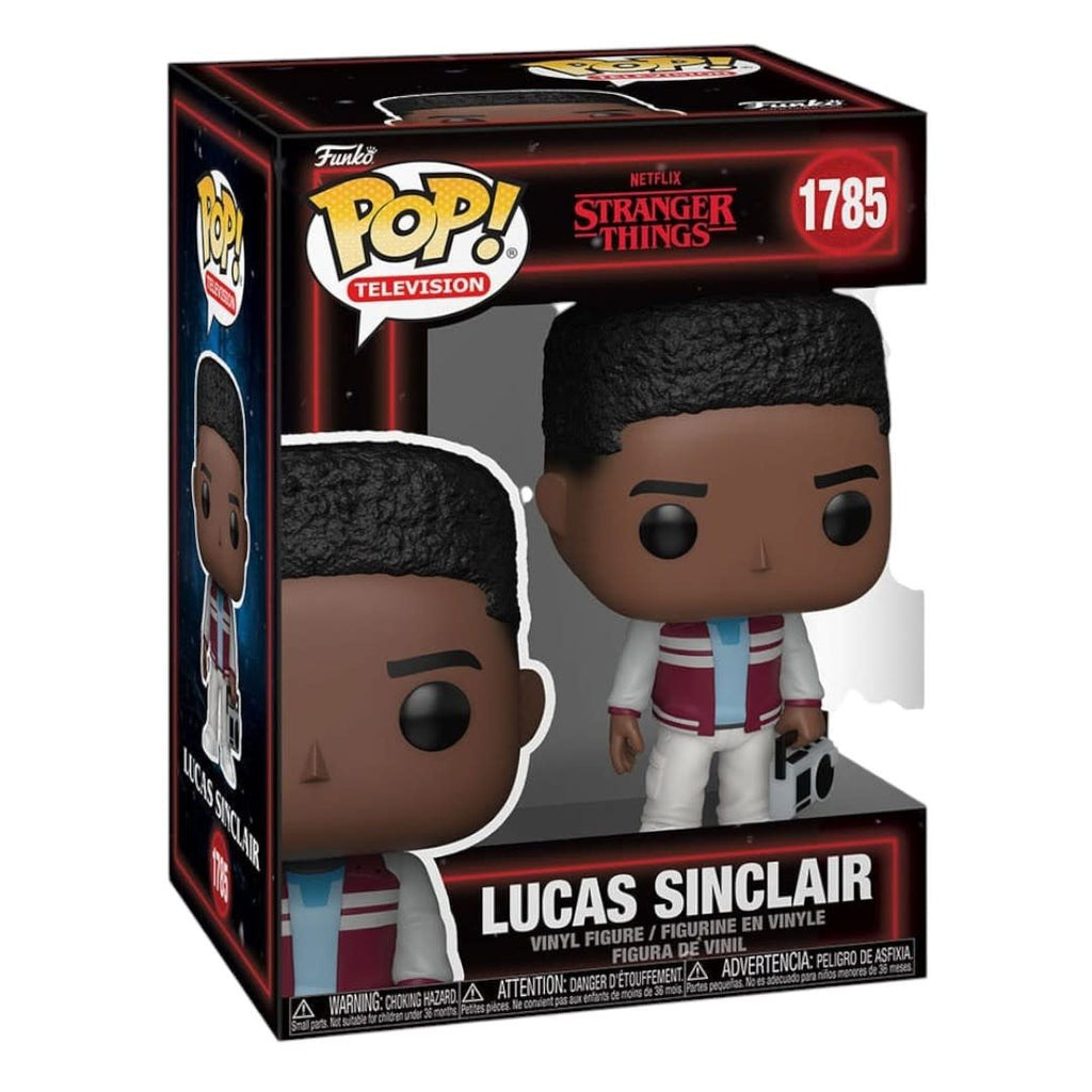Stranger Things POP! Television Vinyl Figures Lucas Sinclair with Boombox - Fans Geek Store