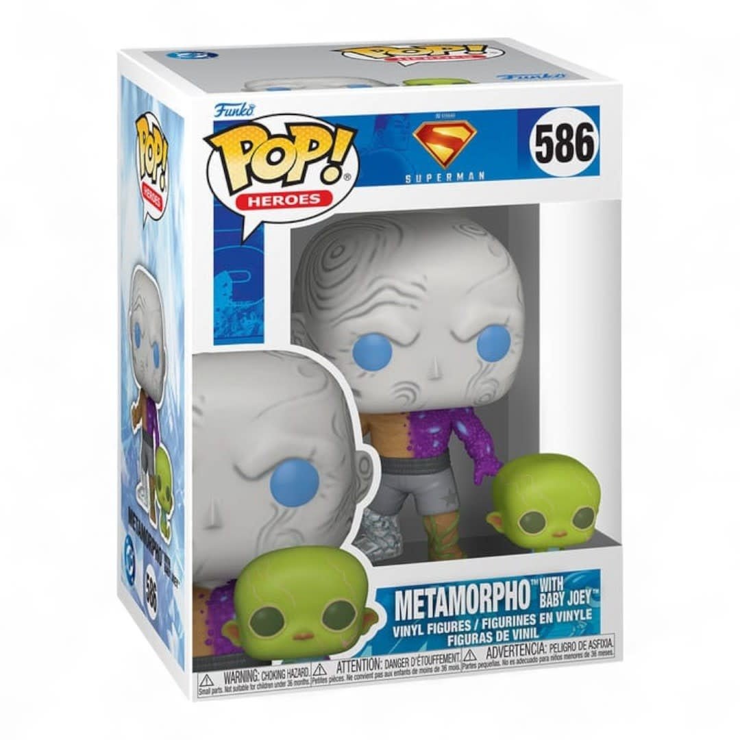 Superman (2025) POP&Buddy! Movies Vinyl Figures Metamorpho with Baby Joey 9 cm - Fans Geek Store