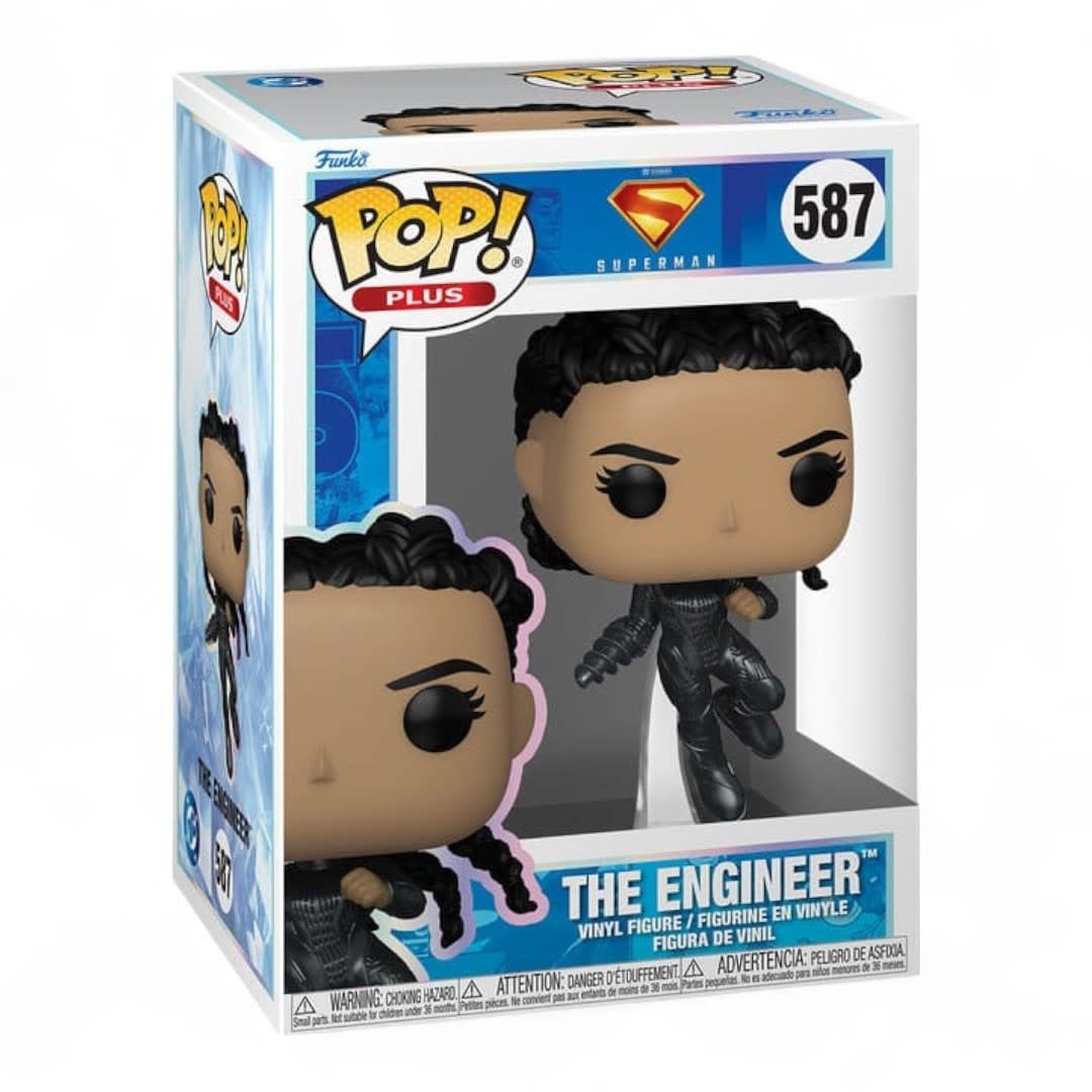 Superman (2025) POP! Plus Movies Vinyl Figures The Engineer (MT) 9 cm - Fans Geek Store
