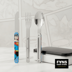 Magnetic Cutlery Set , Superman Vintage - Fans Geek Store