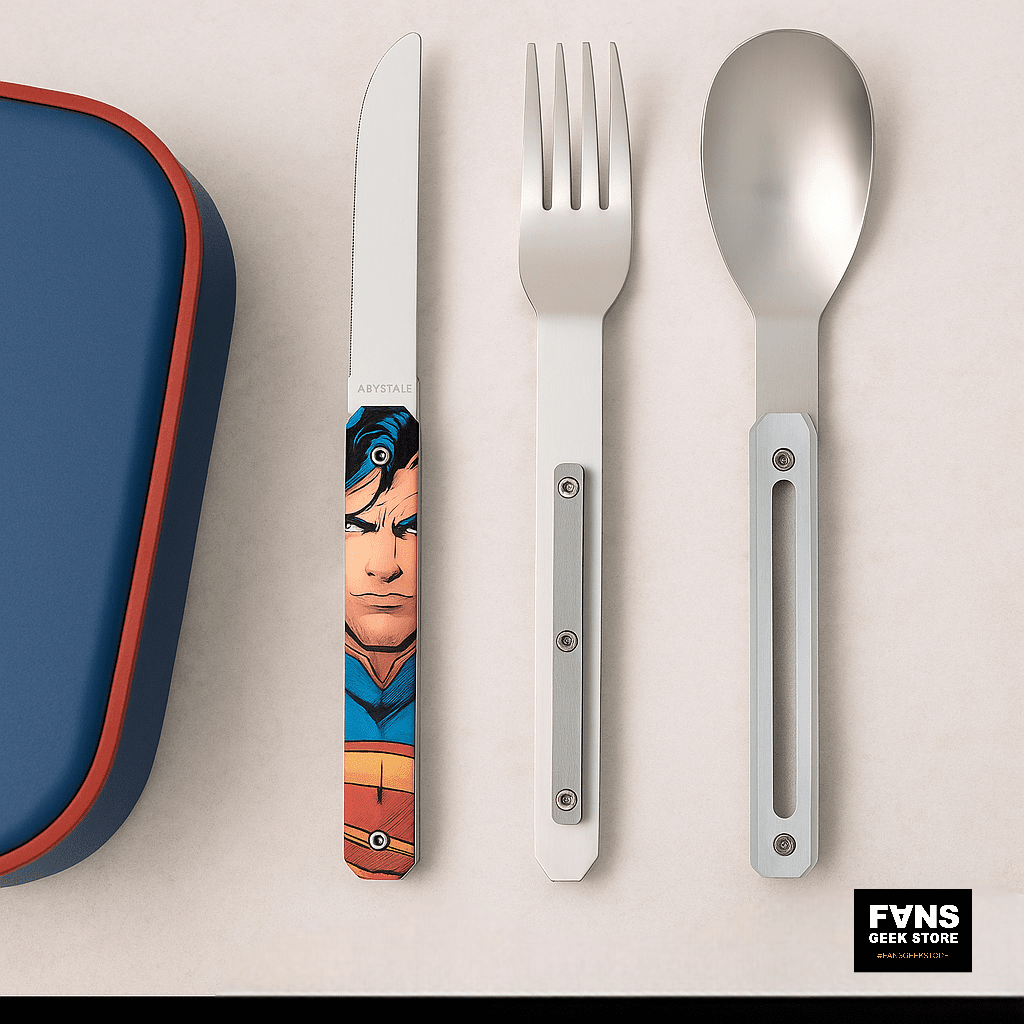 Magnetic Cutlery Set , Superman - Fans Geek Store