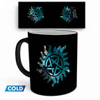 SUPERNATURAL - Heat Change Mug - 320 ml - Sam & Dean Symbol - Fans Geek Store