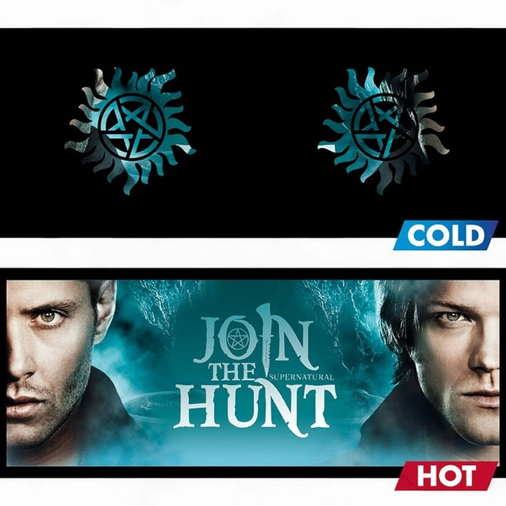 SUPERNATURAL - Heat Change Mug - 320 ml - Sam & Dean Symbol - Fans Geek Store