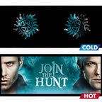 SUPERNATURAL - Heat Change Mug - 320 ml - Sam & Dean Symbol - Fans Geek Store