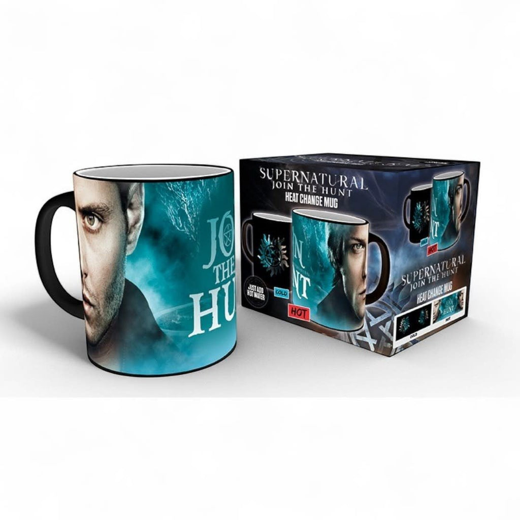 SUPERNATURAL - Heat Change Mug - 320 ml - Sam & Dean Symbol - Fans Geek Store