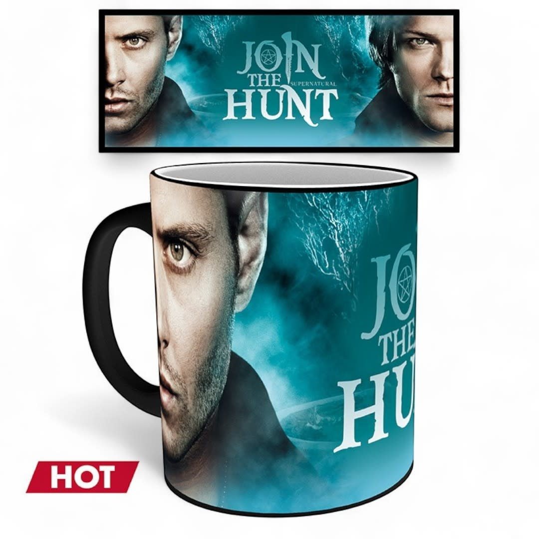 SUPERNATURAL - Heat Change Mug - 320 ml - Sam & Dean Symbol - Fans Geek Store