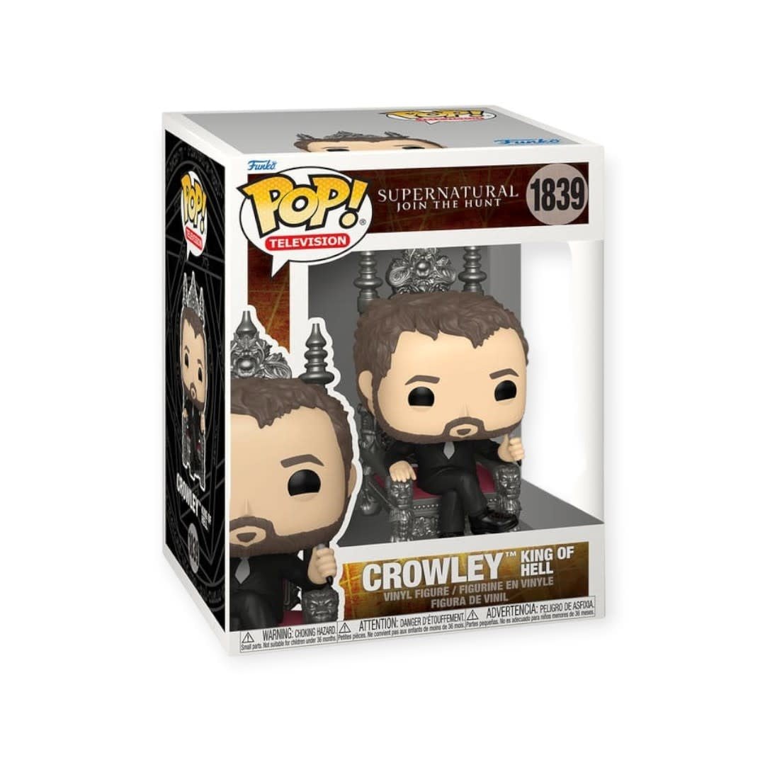 Supernatural POP! Premium Vinyl Figure CrowleyKoH - Fans Geek Store
