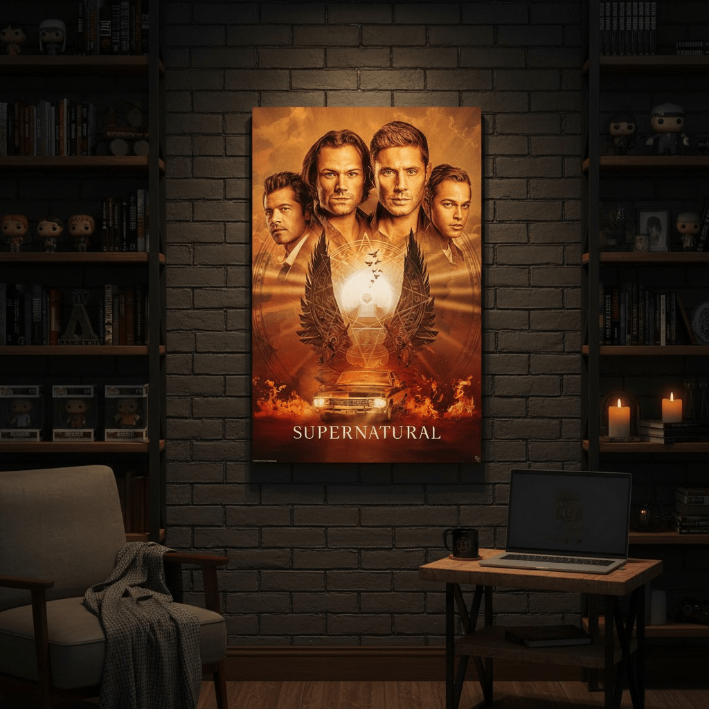 Supernatural Poster Final Season Key Art 91,5 x 61 cm - Fans Geek Storeproduct_type#GB eye