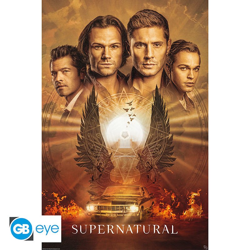 Supernatural Poster Final Season Key Art 91,5 x 61 cm - Fans Geek Storeproduct_type#GB eye