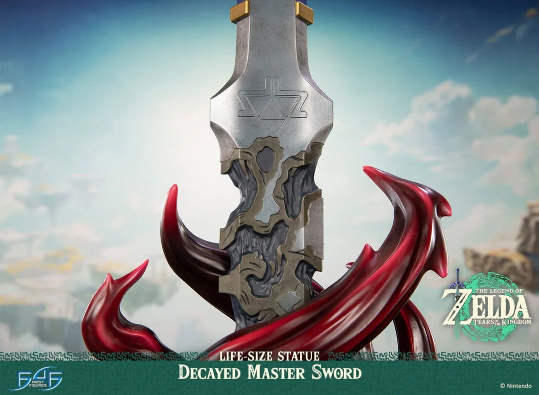 Tears of the Kingdom Decayed Master Sword Levensgrootte Standbeeld 71 cm - Fans Geek Storeproduct_typeFirst4Figures