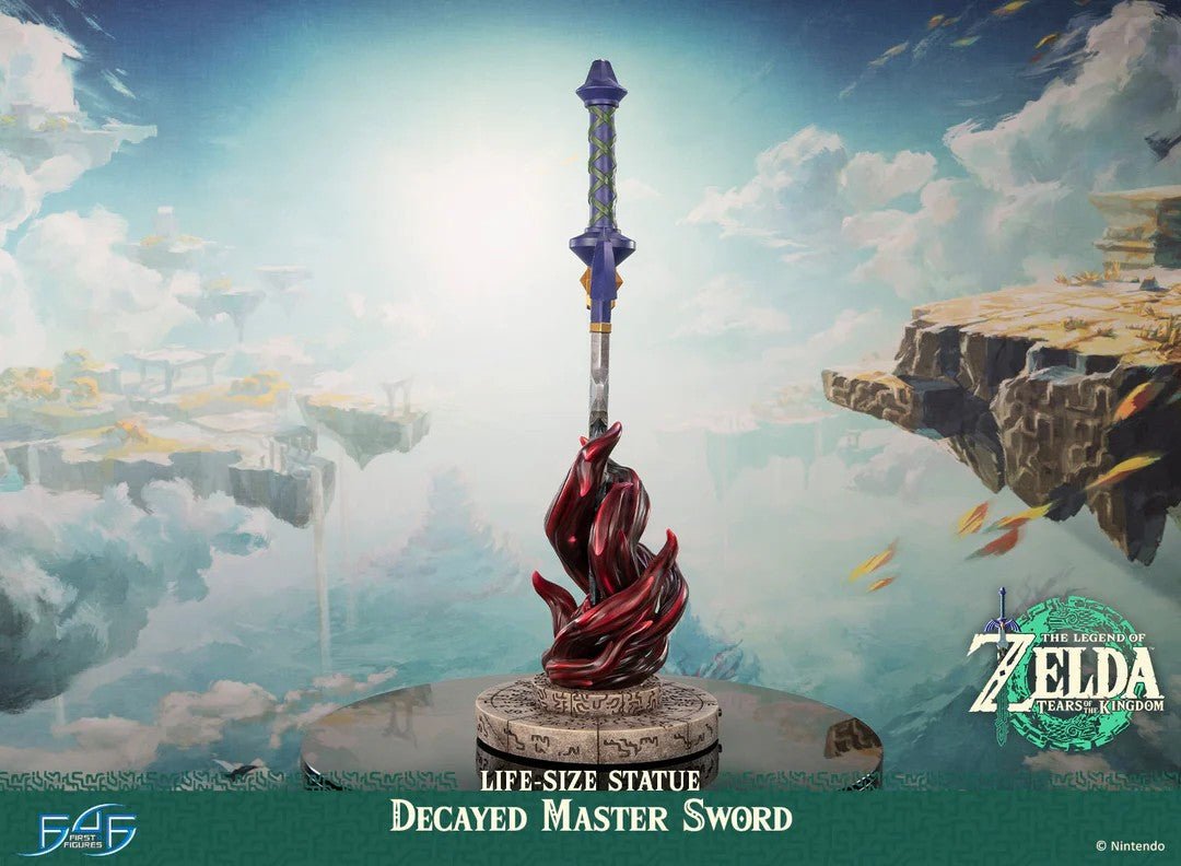 Tears of the Kingdom Decayed Master Sword Levensgrootte Standbeeld 71 cm - Fans Geek Storeproduct_typeFirst4Figures