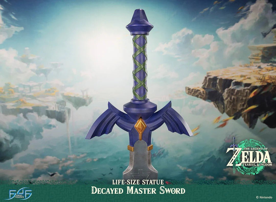 Tears of the Kingdom Decayed Master Sword Levensgrootte Standbeeld 71 cm - Fans Geek Storeproduct_typeFirst4Figures