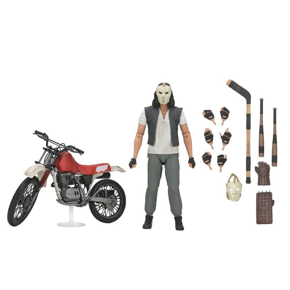 Teenage Mutant Ninja Turtles (1990 Movie) Action Figure Deluxe Movie Realization Casey Jones 18 cm - Fans Geek Storeproduct_typeNECA