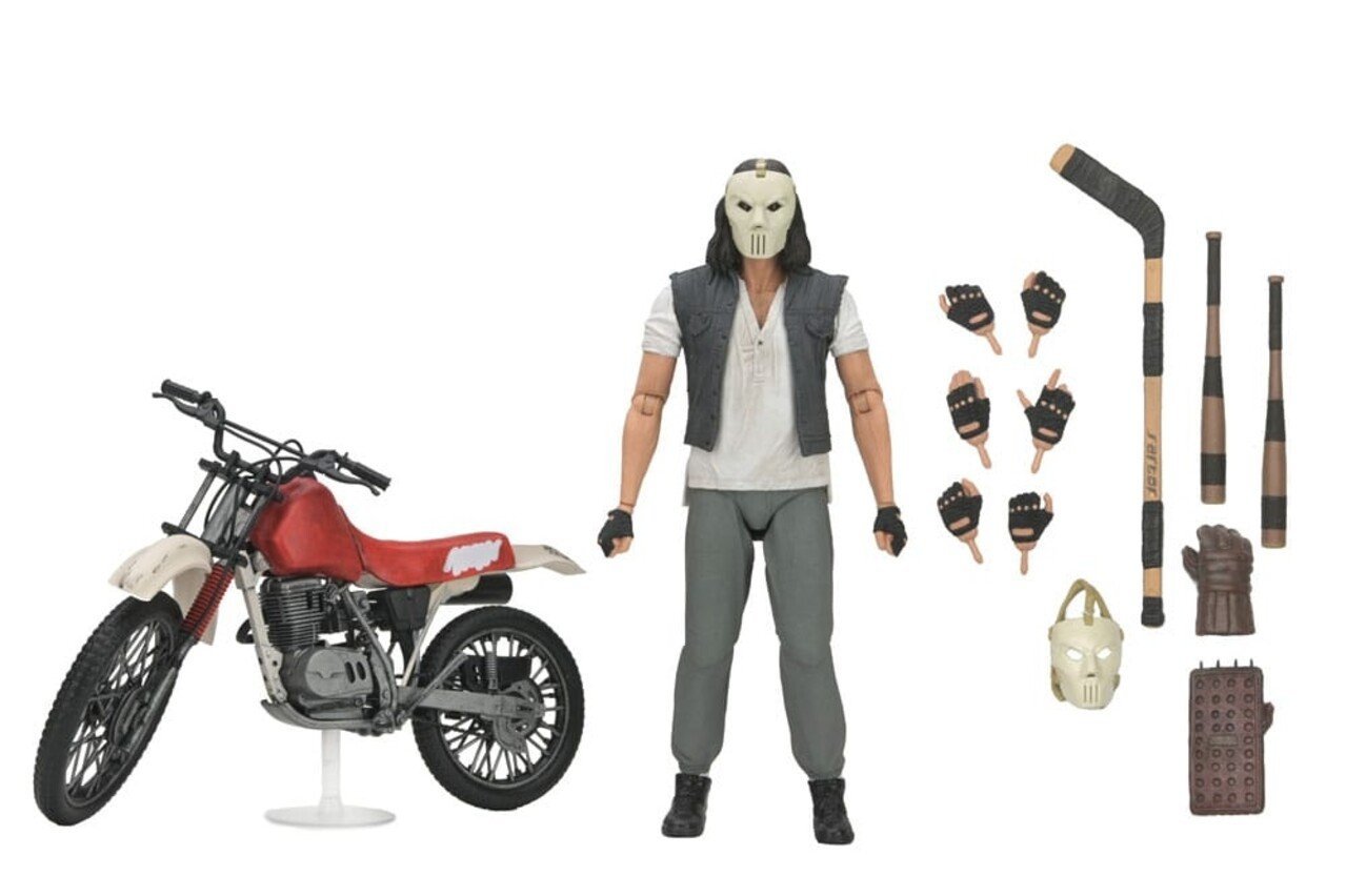 Teenage Mutant Ninja Turtles (1990 Movie) Action Figure Deluxe Movie Realization Casey Jones 18 cm - Fans Geek Storeproduct_typeNECA