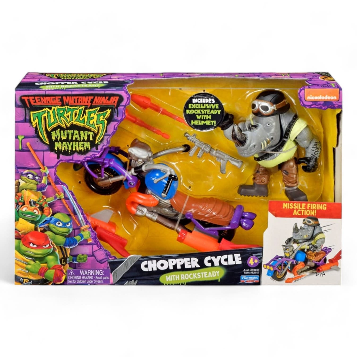 Teenage Mutant Ninja Turtles Action Figure Chopper & Rocksteady - Fans Geek Store