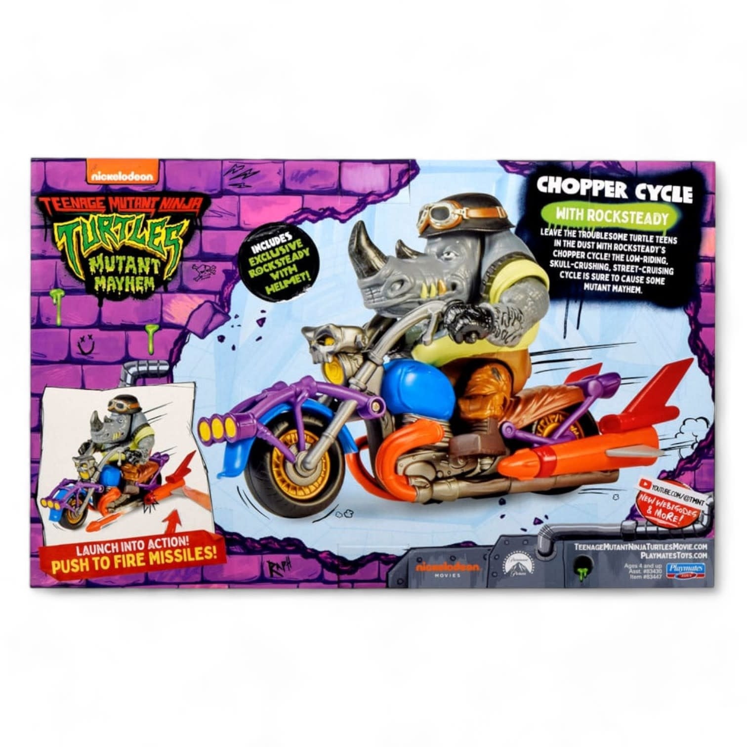 Teenage Mutant Ninja Turtles Action Figure Chopper & Rocksteady - Fans Geek Store