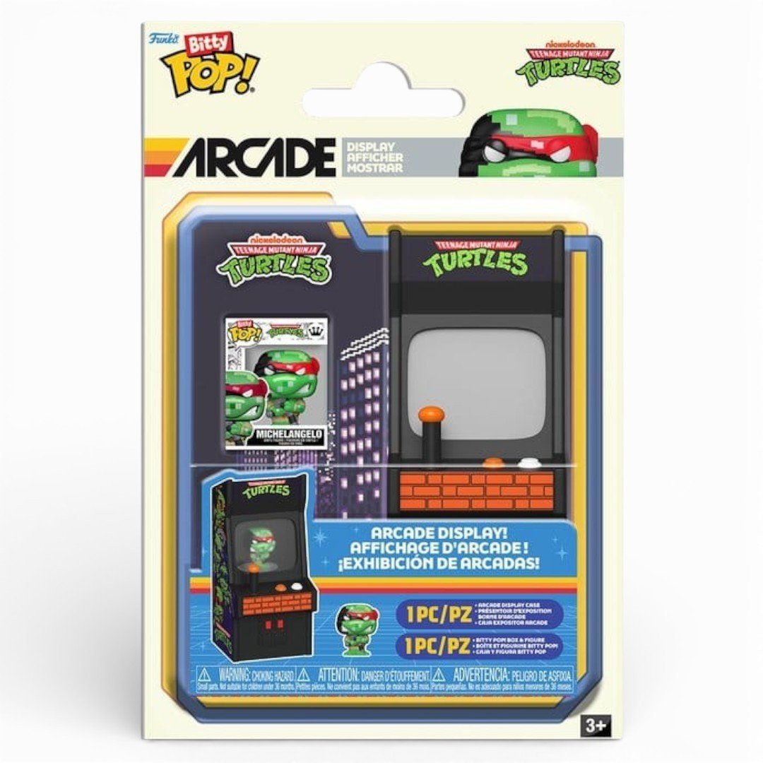 Teenage Mutant Ninja Turtles – Bitty POP! Arcade Claw Vinyl Figuur 2,3cm - Fans Geek Storeproduct_typeFunko