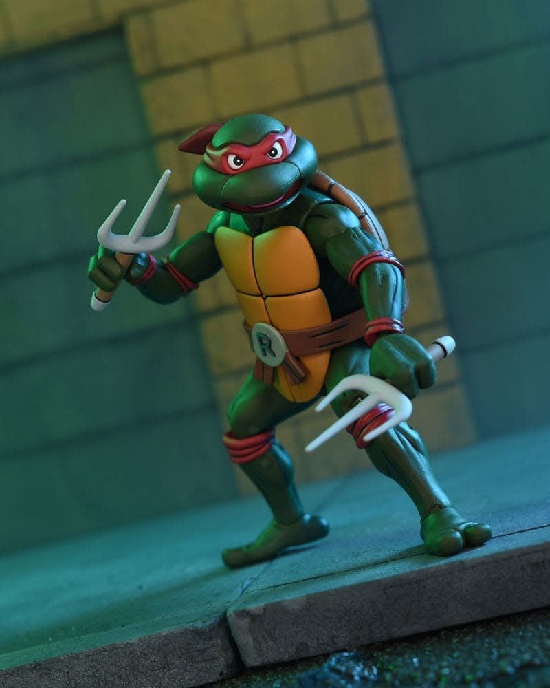 Teenage Mutant Ninja Turtles (Cartoon) Action Figure Ultimate Raphael VHS 18 cm - Fans Geek Store