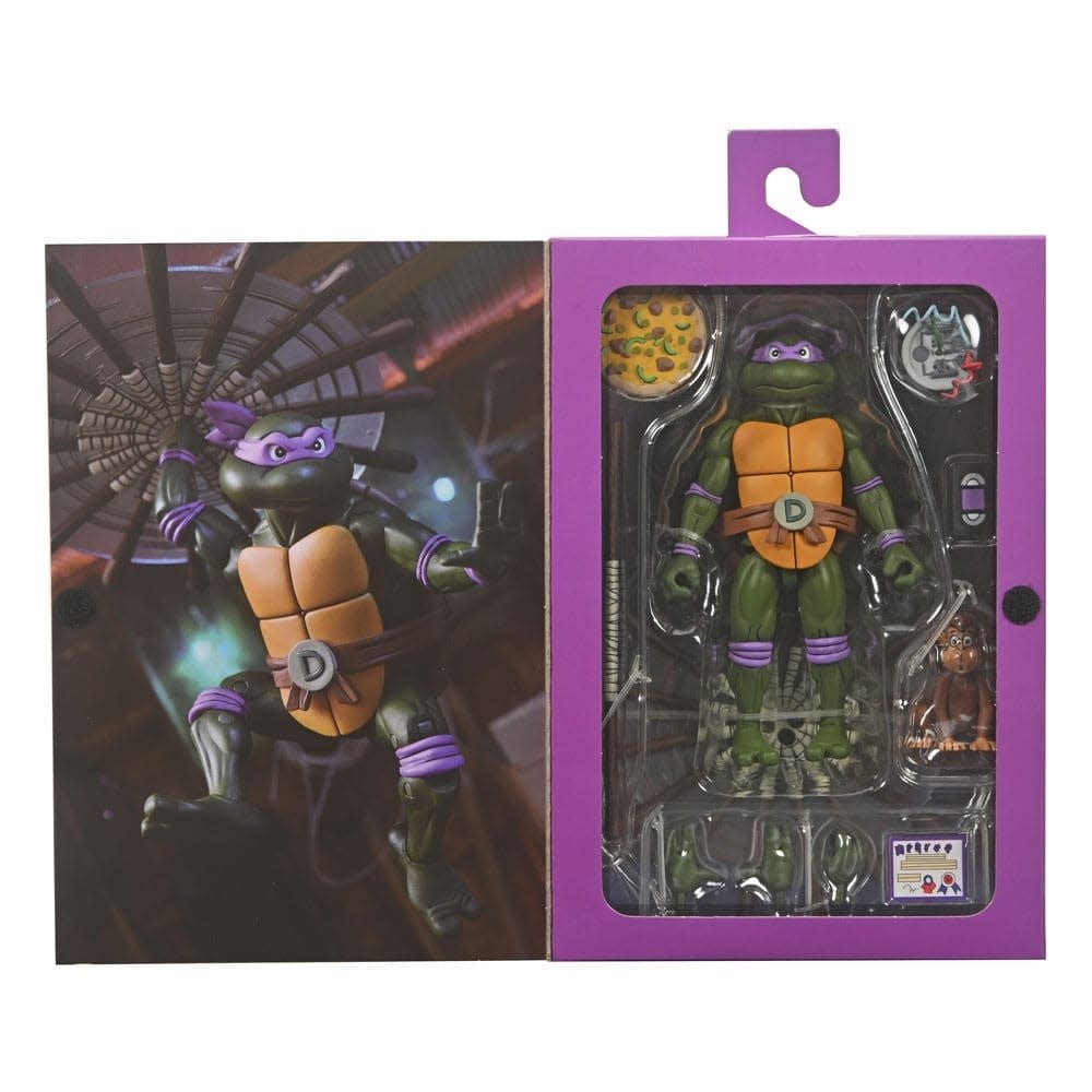 Teenage Mutant Ninja Turtles (Cartoon) Action Figure Ultimate Donatello VHS 18 cm - Fans Geek Store