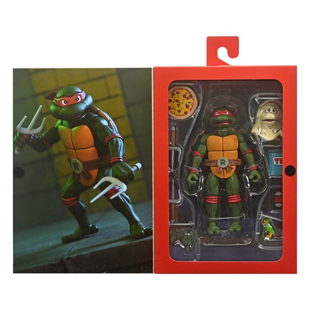 Teenage Mutant Ninja Turtles (Cartoon) Action Figure Ultimate Raphael VHS 18 cm - Fans Geek Store