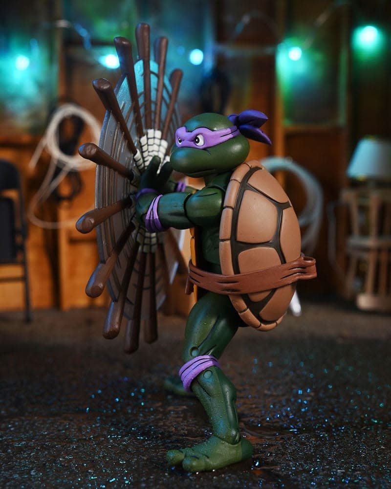 Teenage Mutant Ninja Turtles (Cartoon) Action Figure Ultimate Donatello VHS 18 cm - Fans Geek Store