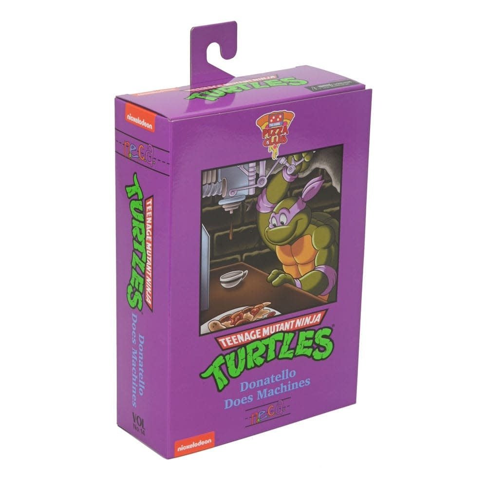 Teenage Mutant Ninja Turtles (Cartoon) Action Figure Ultimate Donatello VHS 18 cm - Fans Geek Store