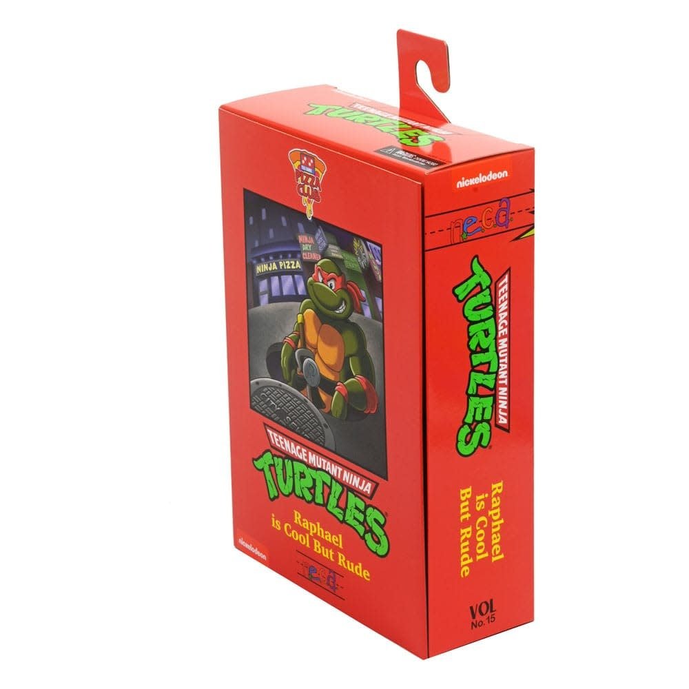 Teenage Mutant Ninja Turtles (Cartoon) Action Figure Ultimate Raphael VHS 18 cm - Fans Geek Store