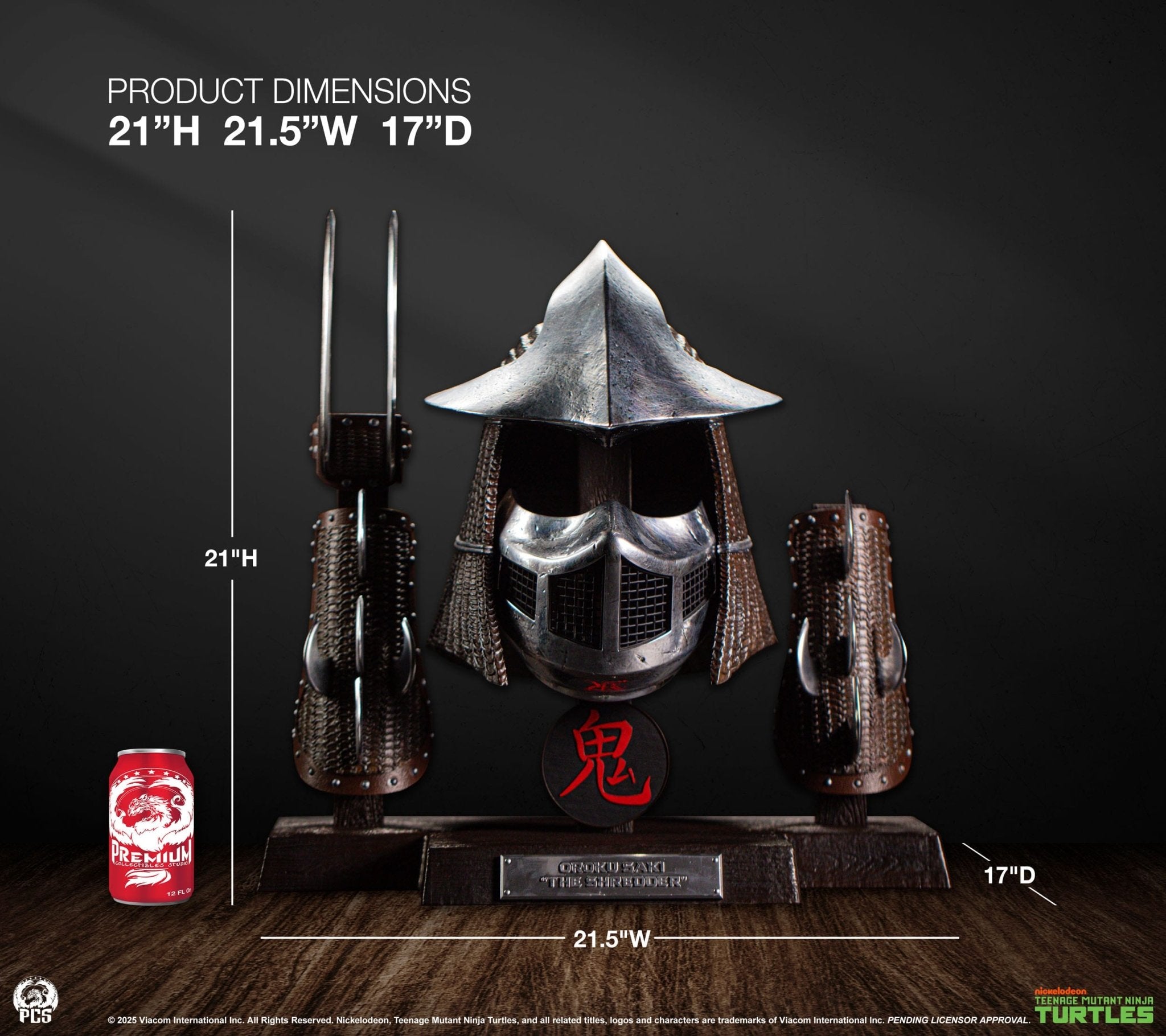 Teenage Mutant Ninja Turtles Life - Size armor set Shredder (Electroplated Edition) 53 cm - Fans Geek Storeproduct_typePremium Collectibles Studio