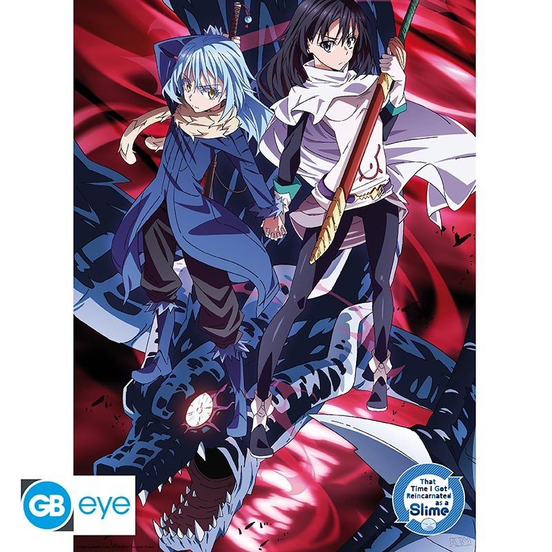 That Time I Got Reincarnated as a Slime – Chibi Posterset Series 2 (2x 52x38cm) - Fans Geek Storeproduct_typeABYstyle