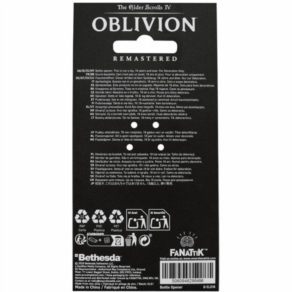 The Elder Scrolls IV: Oblivion Mehrune's Razor Flesopener - Fans Geek Storeproduct_typeFaNaTtik