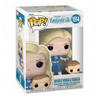 The Fantastic Four: First Steps POP! & Buddy Marvel Vinyl Figure Invisible Woman & Franklin 9 cm - Fans Geek Store