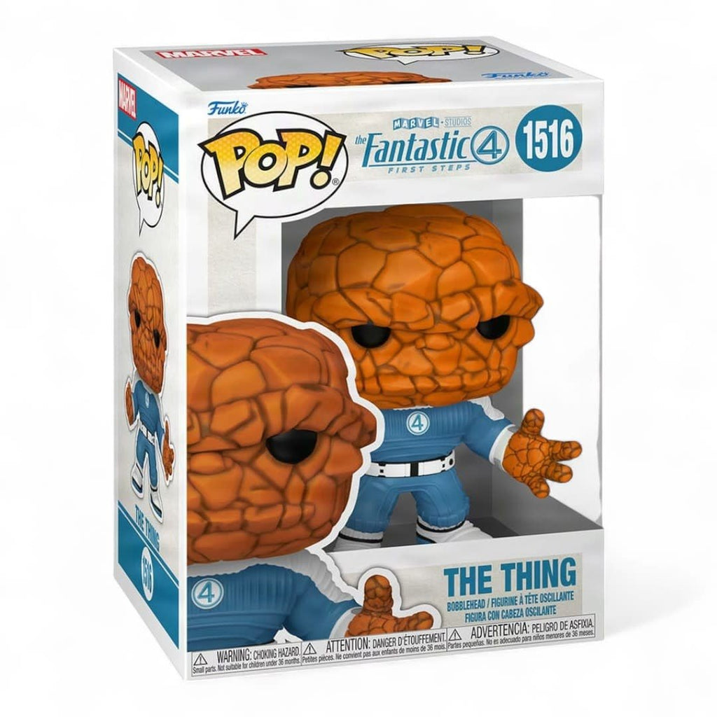 The Fantastic Four: First Steps POP! Marvel Vinyl Figure The Thing 9 cm - Fans Geek Store