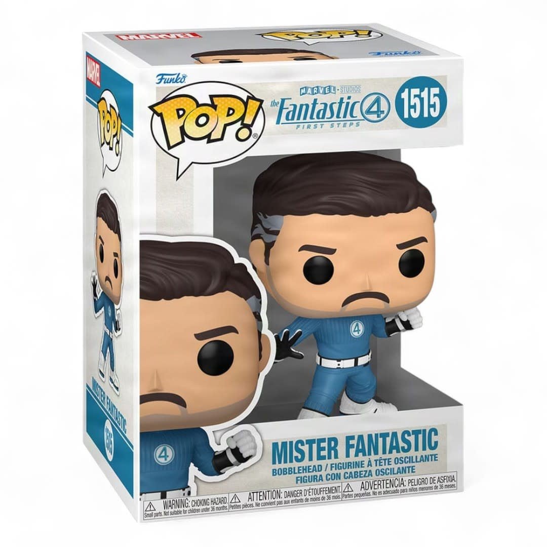 The Fantastic Four: First Steps POP! Marvel Vinyl Figure Mister Fantastic - Fans Geek Store
