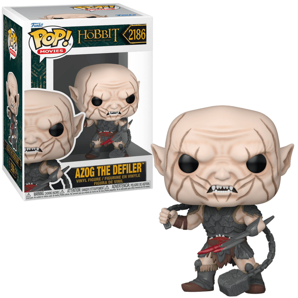 The Hobbit Azog de Defiler Verzamelfiguur - Funko POP! Vinyl 9cm - Fans Geek Storeproduct_typeFunko