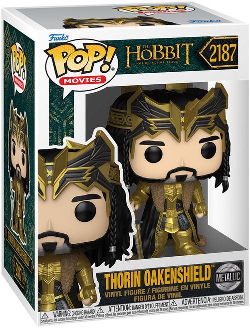 The Hobbit Thorin Oakenshield Metallic Verzamelfiguur - Funko POP! 10cm - Fans Geek Storeproduct_typeFunko