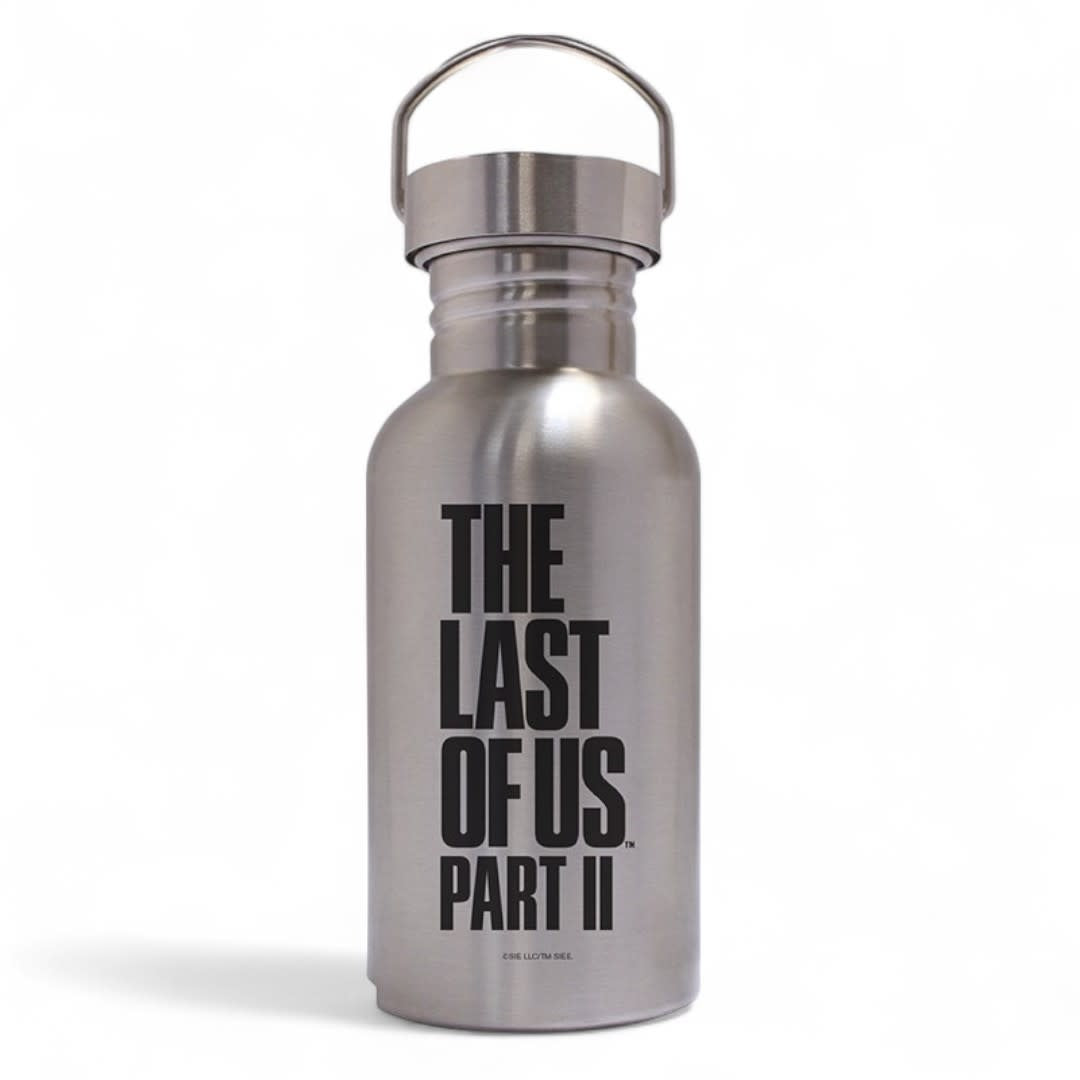 THE LAST OF US PART II - Canteen Steel Bottle - Logo *