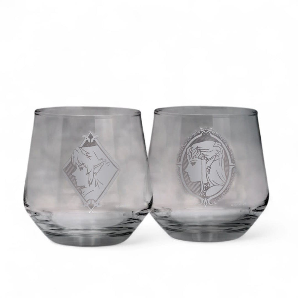 THE LEGEND OF ZELDA - 2 Glass Set - Zelda & Link EUROPE - Fans Geek Store