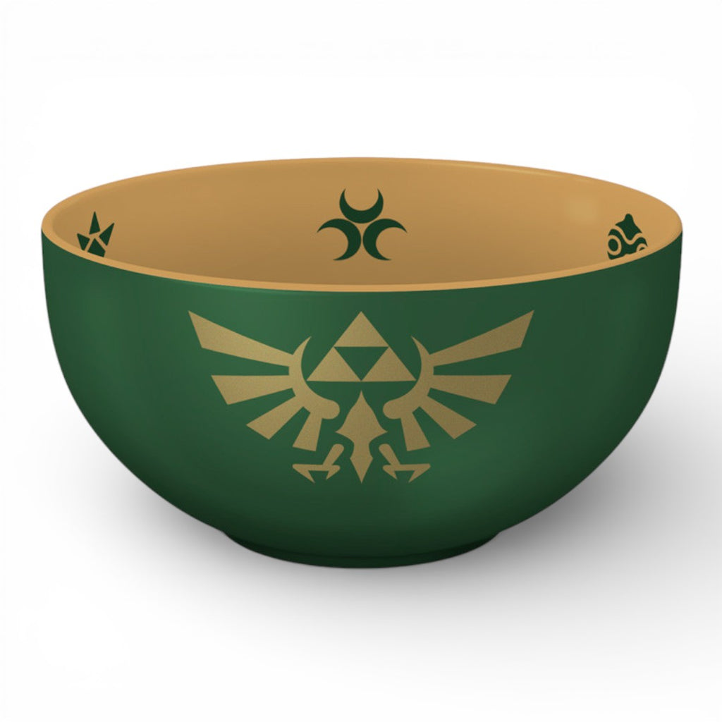 THE LEGEND OF ZELDA - Bowl - 600 ml -"Hylian Crest"-Cardboard box