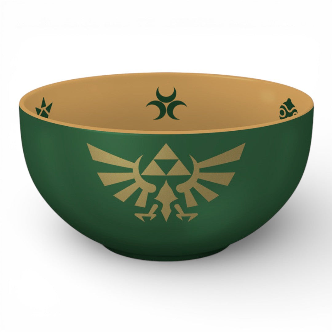 THE LEGEND OF ZELDA - Bowl - 600 ml -"Hylian Crest"-Cardboard box