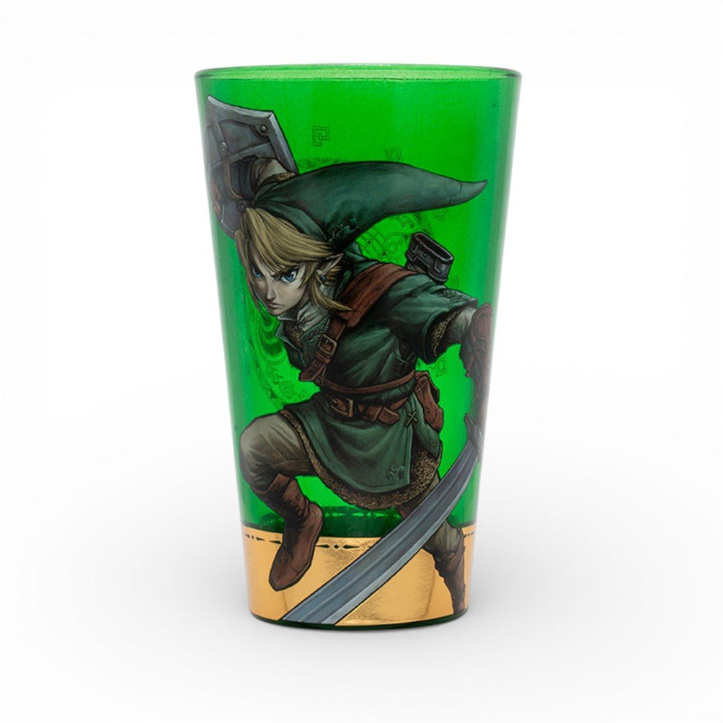 THE LEGEND OF ZELDA - Premium Large Glass - 400ml - Link box - Fans Geek Storeproduct_typeAbyStyle
