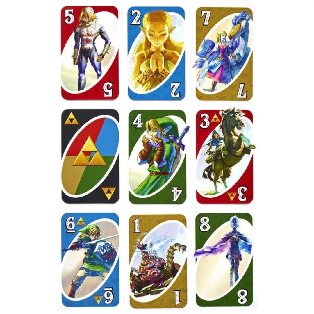 The Legend of Zelda UNO Kaartspel – Europese Exclusieve Editie - Fans Geek Storeproduct_typeMattel