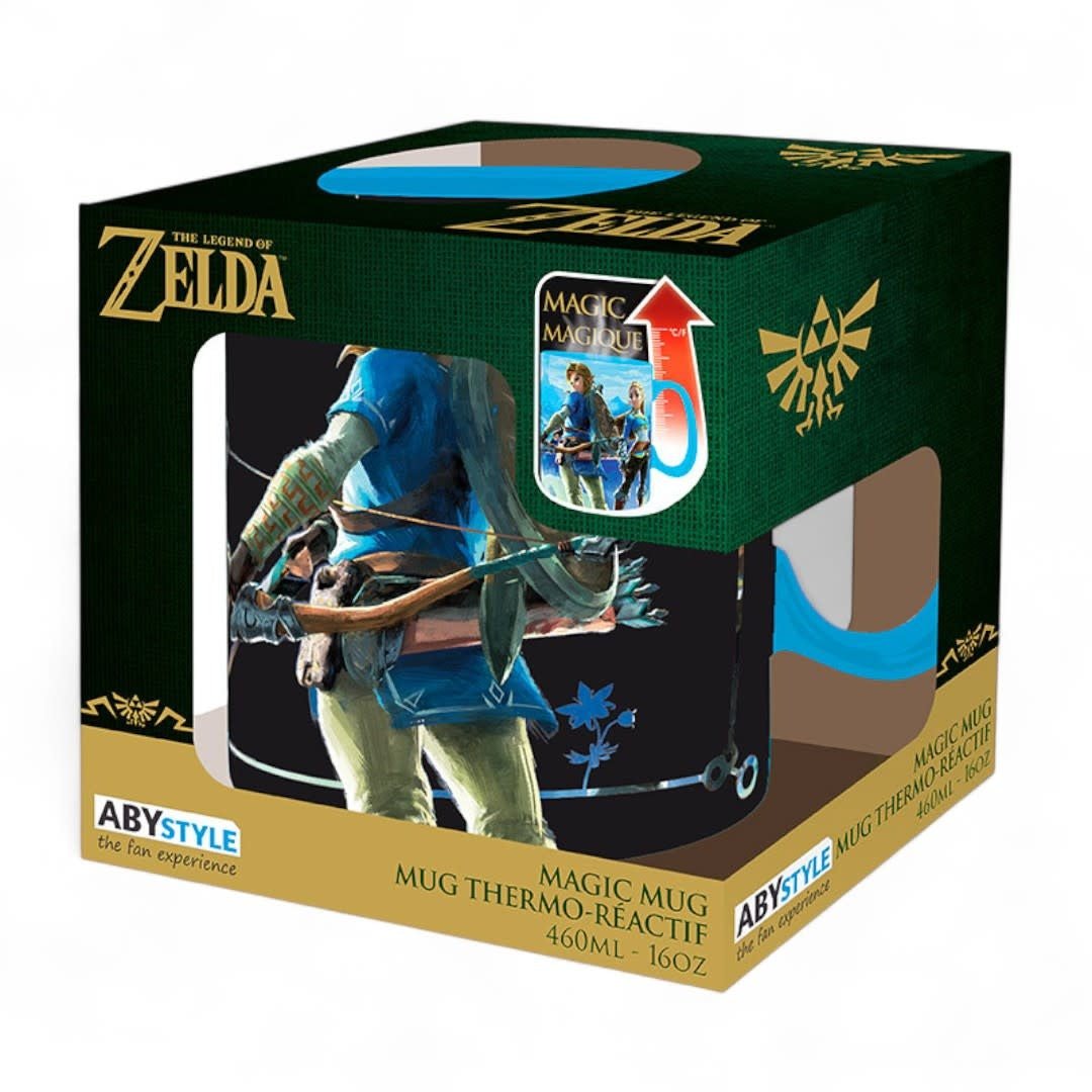 THE LEGEND OFZELDA - Mug Heat Change - 460ml - Breath the Wild - Fans Geek Store