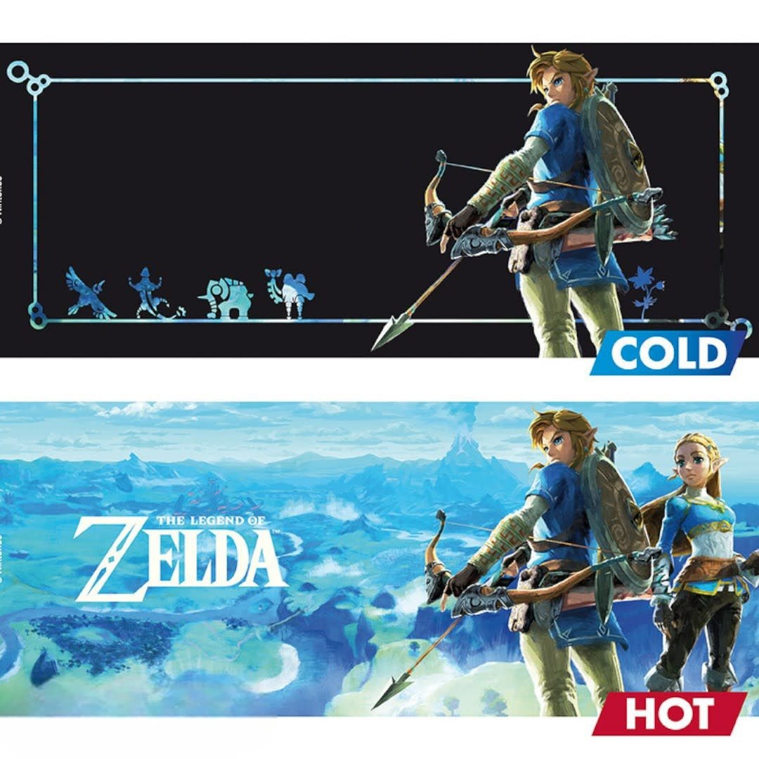 THE LEGEND OFZELDA - Mug Heat Change - 460ml - Breath the Wild - Fans Geek Store