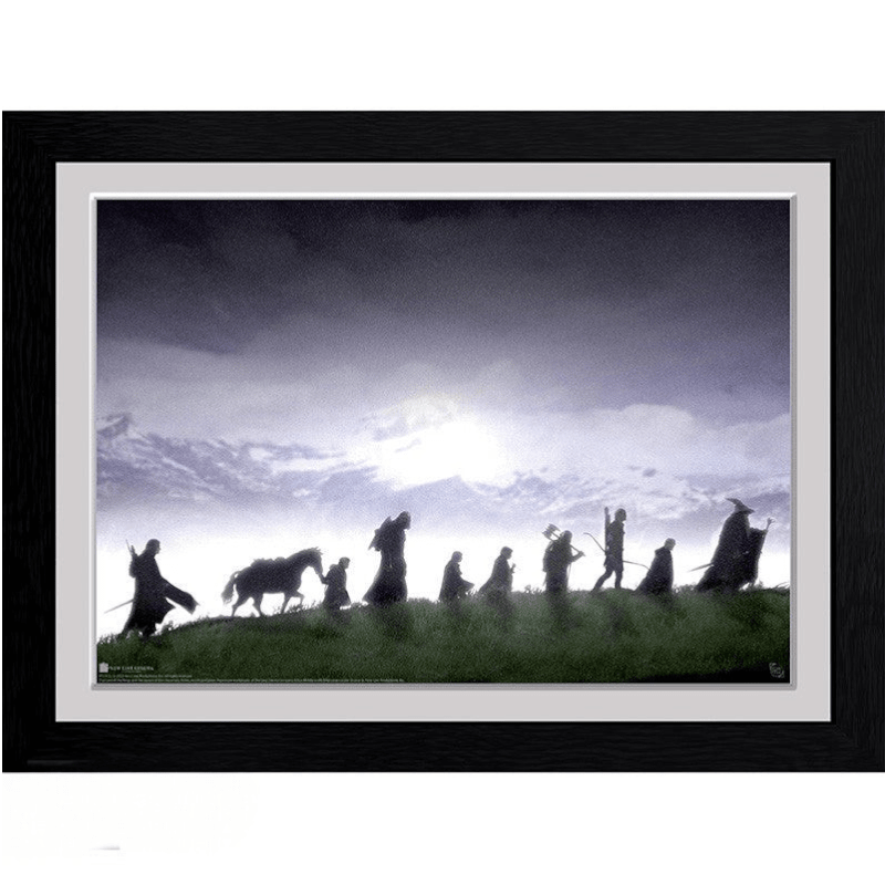 The Lord of the Rings ingelijste poster Fellowship - Fans Geek Storeproduct_typeGB eye