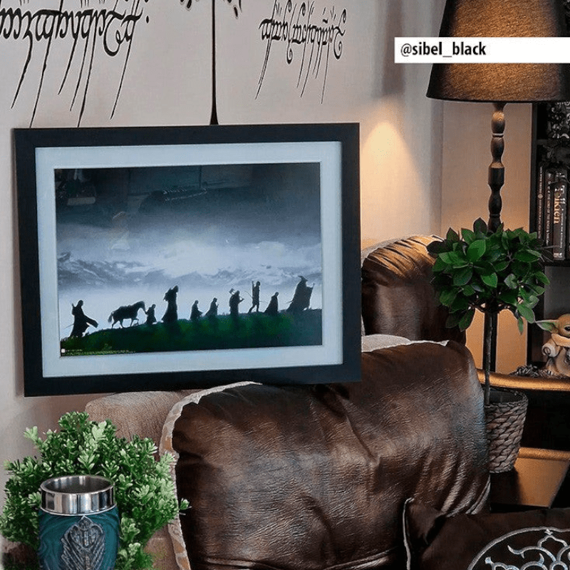 The Lord of the Rings ingelijste poster Fellowship - Fans Geek Storeproduct_typeGB eye