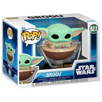 The Mandalorian Grogu in Pram Pop! Vinyl Bobblehead Figuur 9 cm - Fans Geek Storeproduct_typeFunko